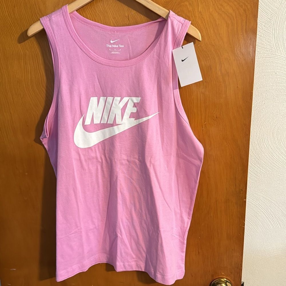 Nike Tank Top Mens Medium Pink